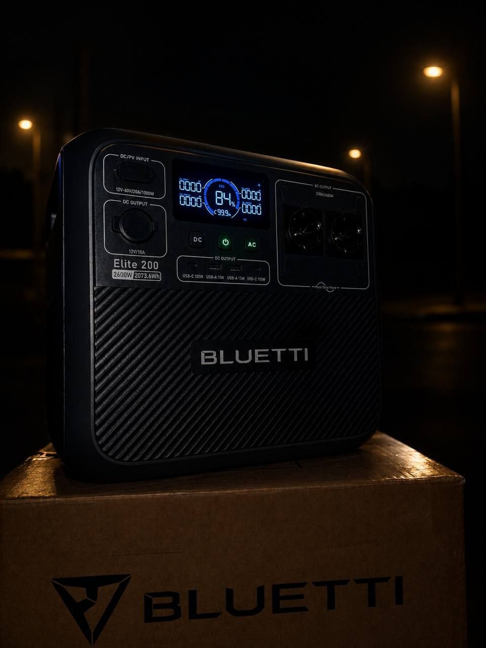 BLUETTI Elite 200 V2 2600W 2073,6Wh — портативна електростанція